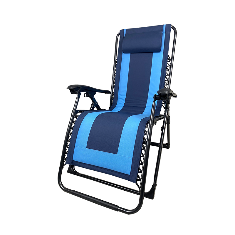 Padded Folding Recliner Chair