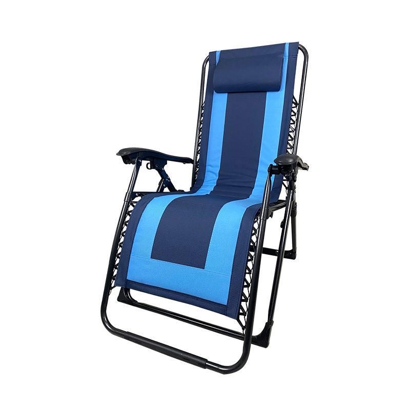 Padded Folding Recliner Chair