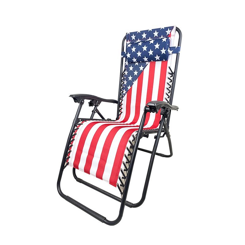 Oxford Cloth Folding Recliner Chair