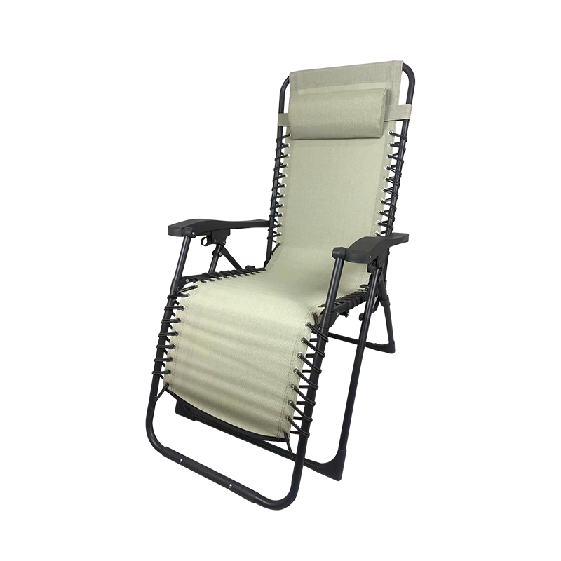 Textilene Fabric Folding Recliner Chair